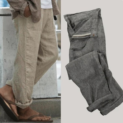 Jaxen - stijlvolle linnen broek voor heren