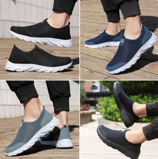Niel - orthopedische ademende sneakers voor heren