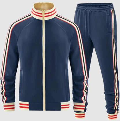 Oscar - gestreept trainingspak en sportbroek voor heren