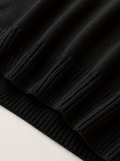 Kelsey - gebreide trui met bloemenborduurwerk