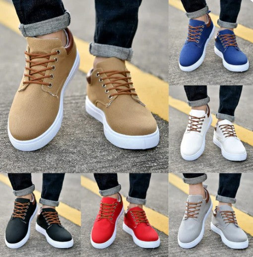 Michel - comfortabele, chique herensneakers