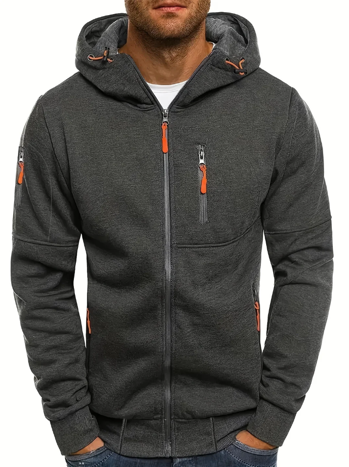 Finn - casual jack met capuchon