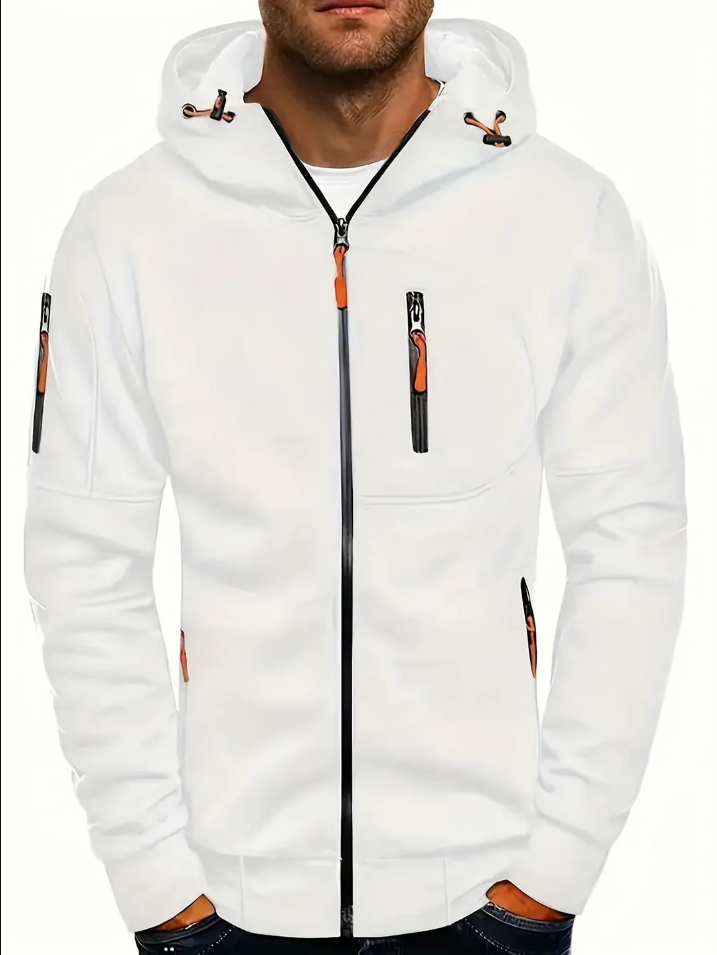 Finn - casual jack met capuchon