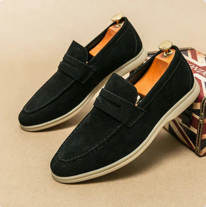 Modieuze luxe herenloafersschoenen - Bram