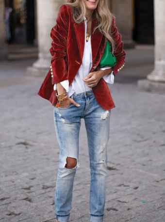 Devika - elegante damesblazer