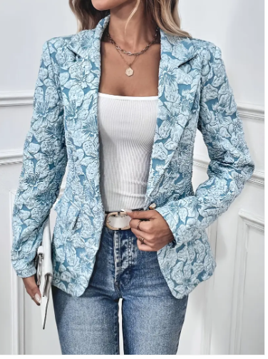 Gracie elegante bloemenblazer
