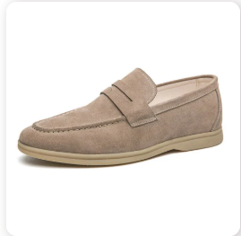 Modieuze luxe herenloafersschoenen - Bram