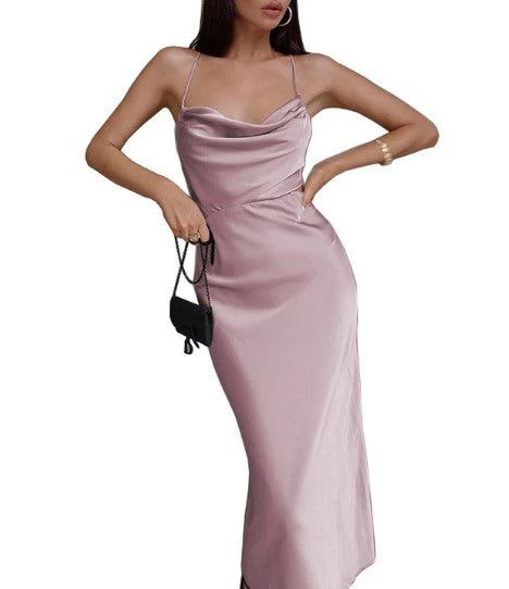 Ava – zwarte cocktailjurk met kant