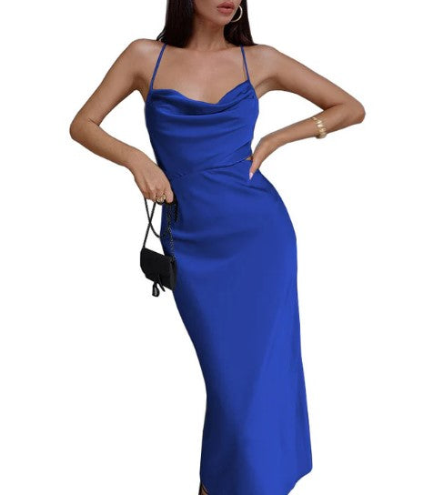 Ava – zwarte cocktailjurk met kant