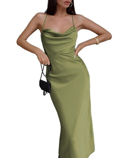 Ava – zwarte cocktailjurk met kant