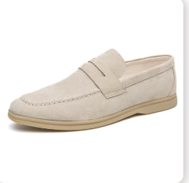 Modieuze luxe herenloafersschoenen - Bram