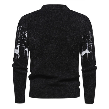 Premium herentrui in kerstlook