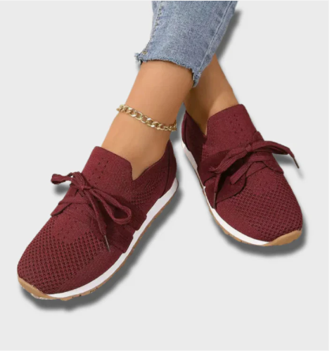 Ottilie – lichtgewicht sneakers van gebreid mesh
