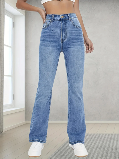 Lovisa - lichtblauwe bootcut jeans