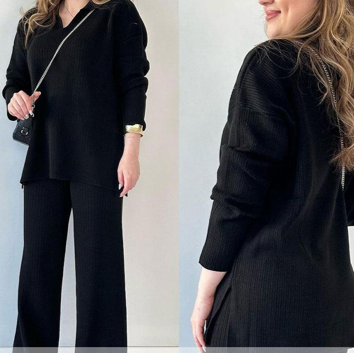 Lauren | chique tweedelige set met v-hals voor dames