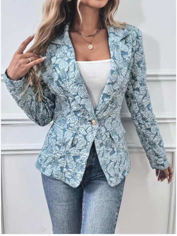Gracie elegante bloemenblazer