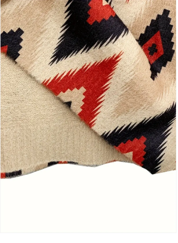 Ulrike trui met geometrische print