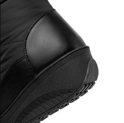 Strakke winterlaarzen | met bont gevoerde kniehoge snowboots voor dames