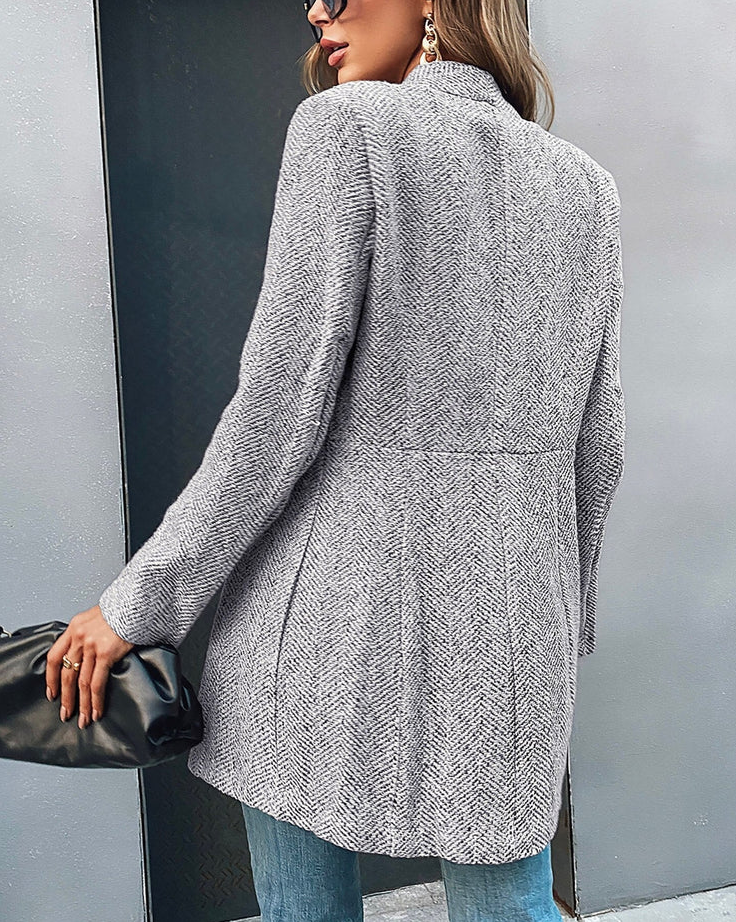 Bonnie - casual blazer met lange mouwen