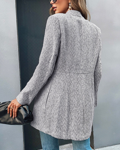 Bonnie - casual blazer met lange mouwen
