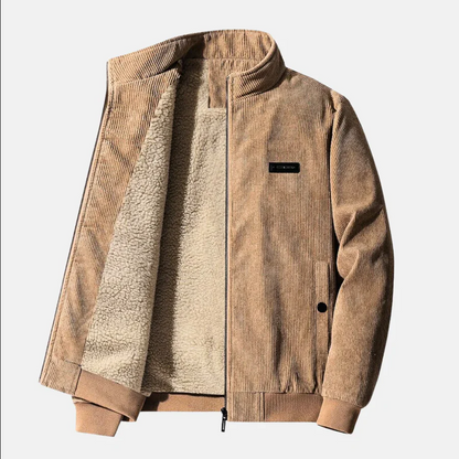 Retro corduroy jack voor heren | casual en veelzijdig