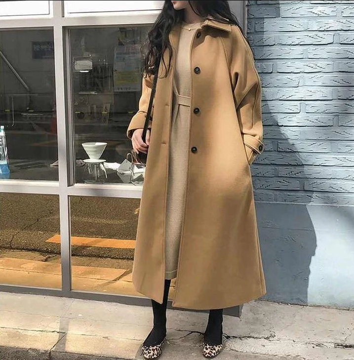 Chloe | elegante winterjas voor dames, lang en warm