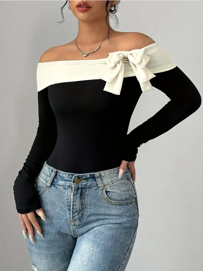 Kerry - elegante off-the-shoulder body