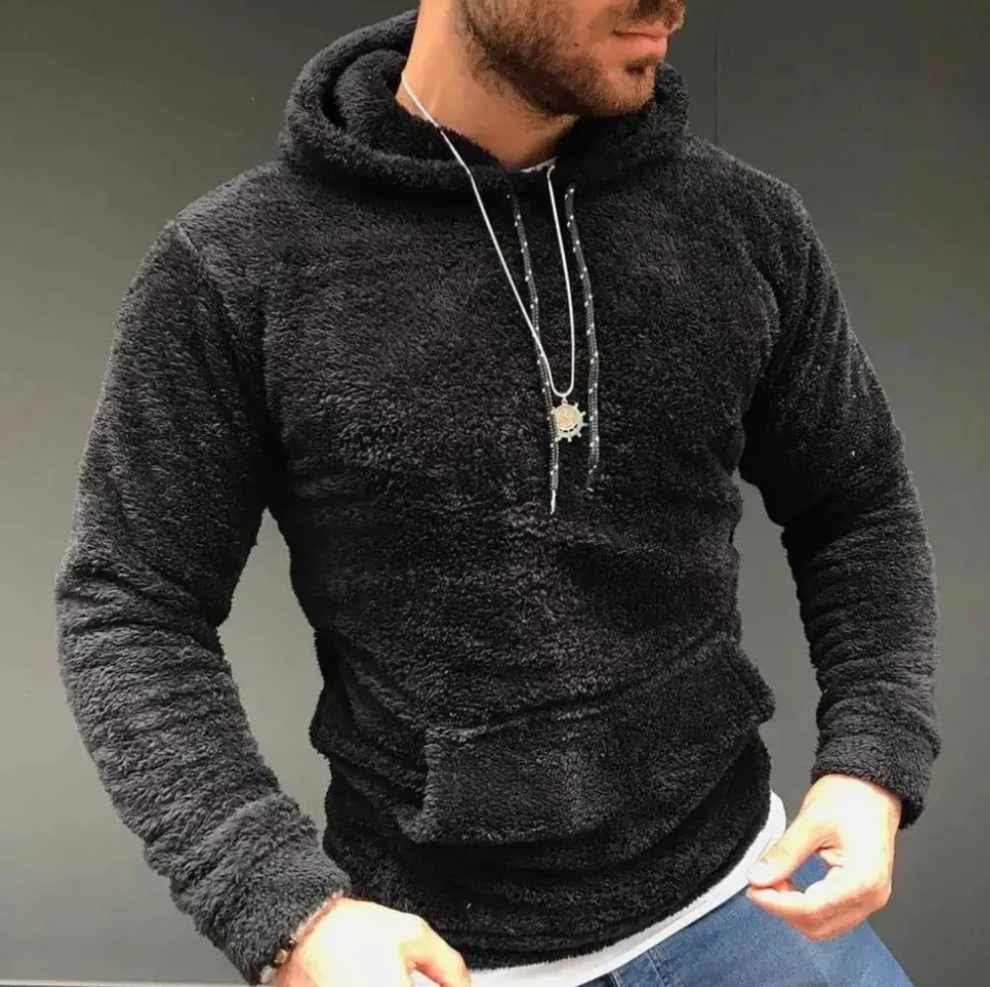 Jason - stijlvolle en comfortabele warme hoodie voor heren