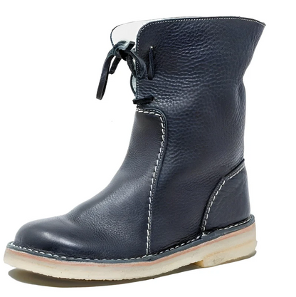 Melugrace - elegante retrolaarzen gemaakt van pu