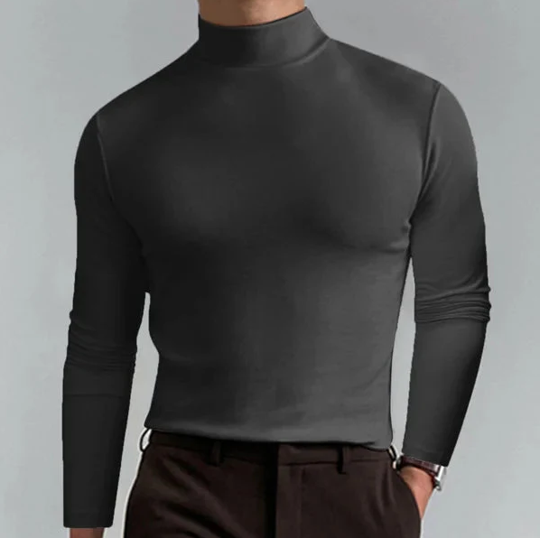 Slim-fit coltrui met lange mouwen - Oliver