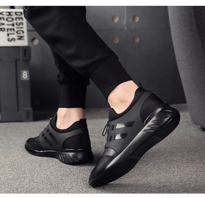 Comfortabele orthopedische premium herenschoen gemaakt van leer