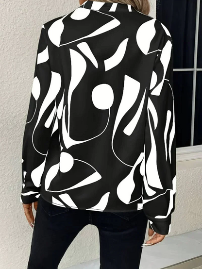 Elegante blouse met print voor dames