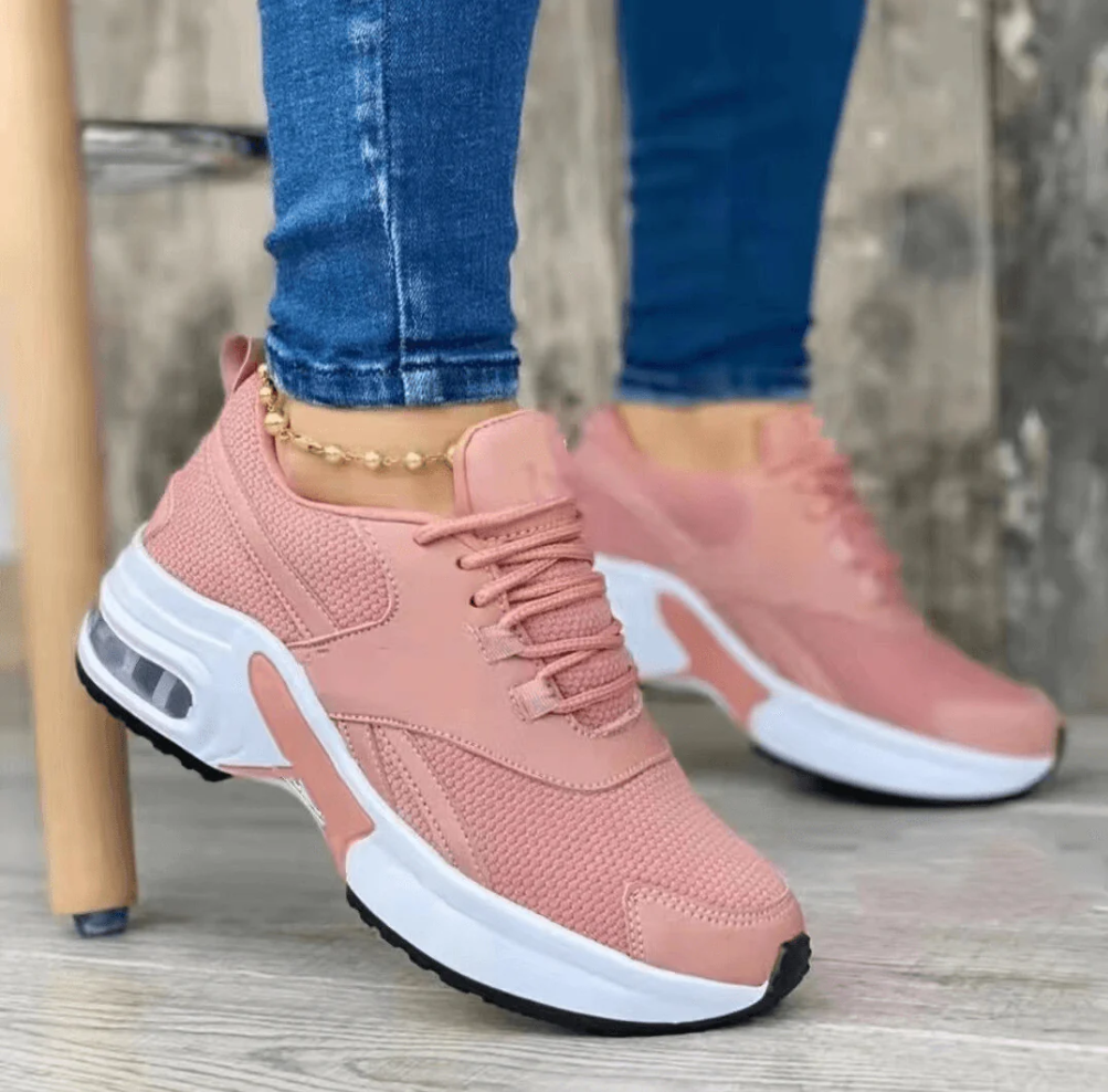 Vrijetijdssneakers voor dames, comfortabel, modern