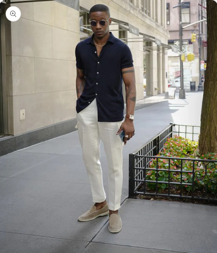 Gio - vintage leren herenloafers