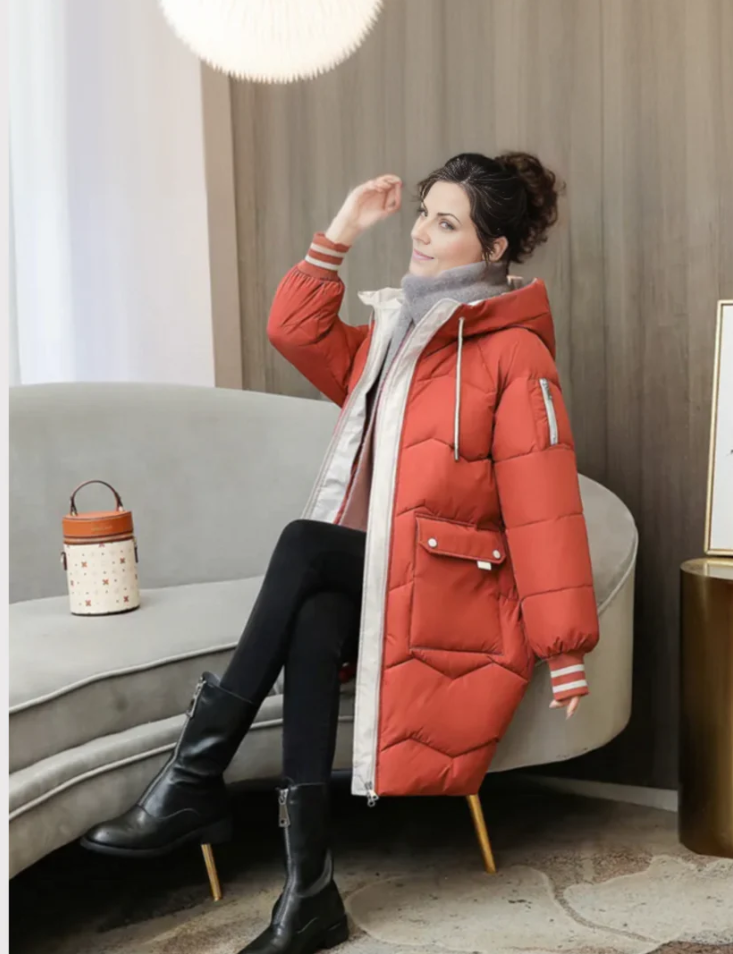 Alessia | gezellige winter gevoerde parka damesjas