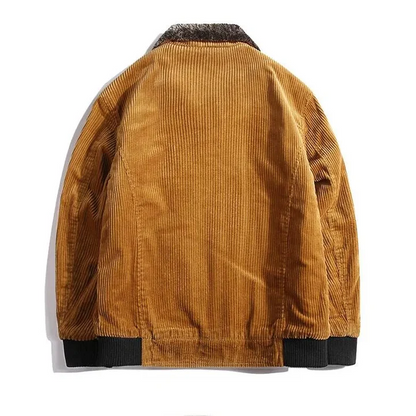 Brovade | stijlvolle winter corduroy jas voor heren