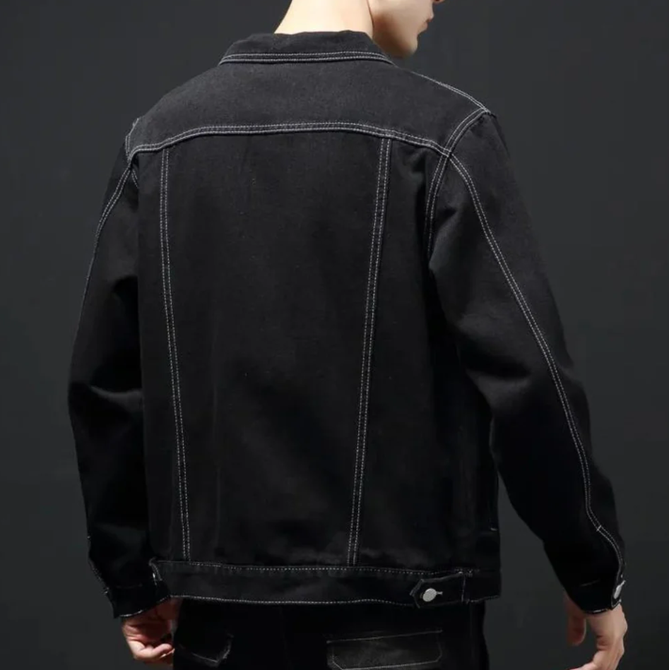 Darcio - winterspijkerjack met knopen voor heren