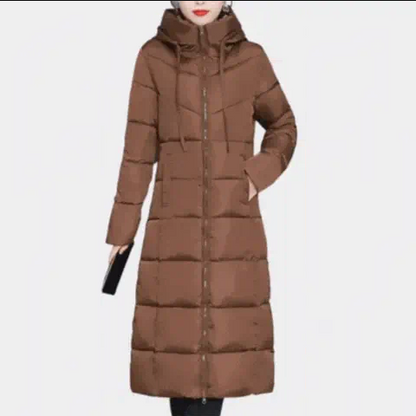 Leona | lange winterjas voor dames