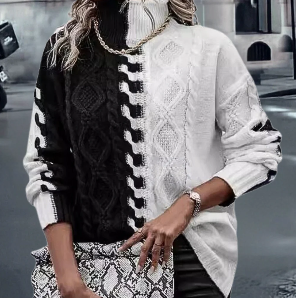 Lujza - stijlvolle en moderne dames colt trui voor een verfijnde look