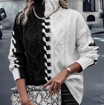 Lujza - stijlvolle en moderne dames colt trui voor een verfijnde look