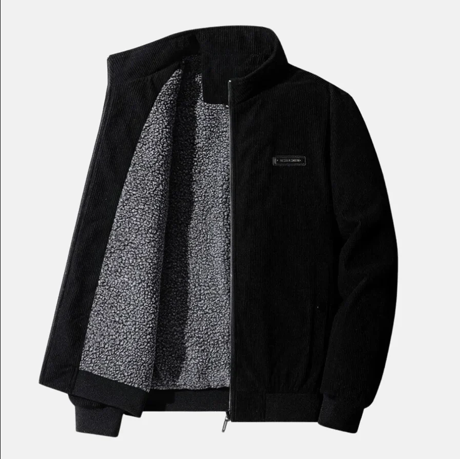 Retro corduroy jack voor heren | casual en veelzijdig