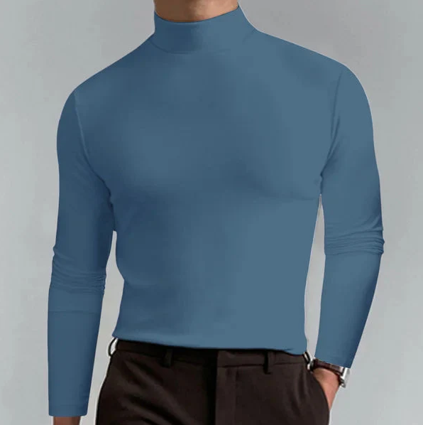 Slim-fit coltrui met lange mouwen - Oliver