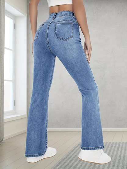 Lovisa - lichtblauwe bootcut jeans