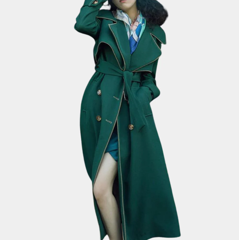 Neassa - elegante trenchcoat voor dames