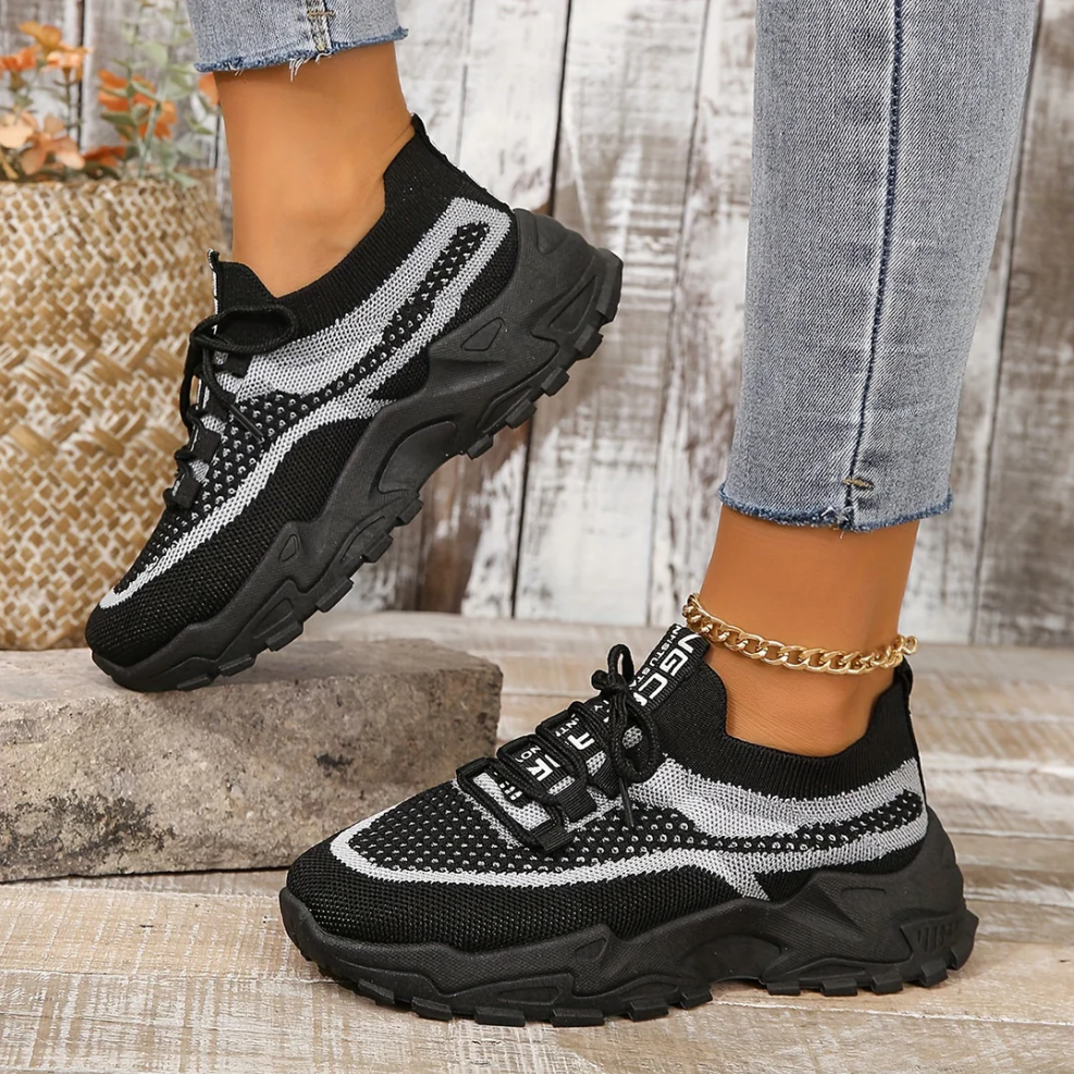 Ademende mesh-sneakers voor dames