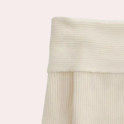 Leorina - stijlvolle off-shoulder trui voor dames met een elegant gebreid patroon