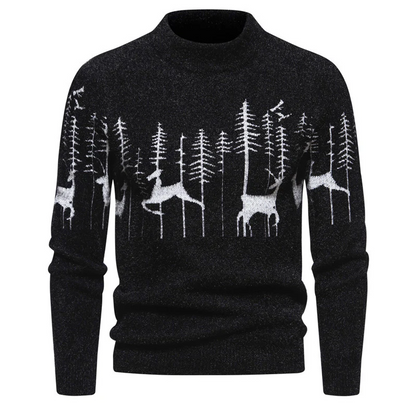 Premium herentrui in kerstlook
