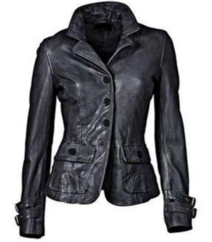Glorias - elegant premium leren jack voor dames