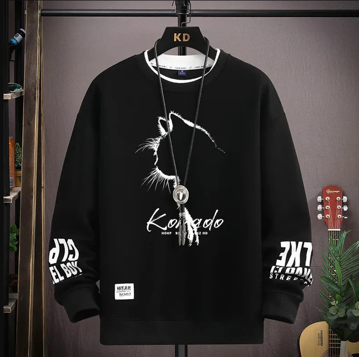 Sweater in sweatshirtstijl voor heren