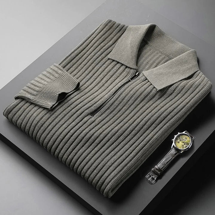 Premium herentrui met polokraag - zacht en comfortabel